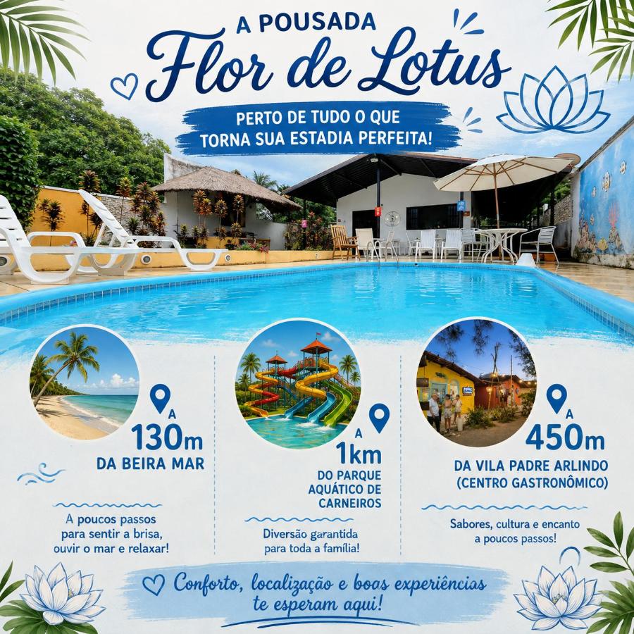 Pousada Nova Flor de Lotus Suites - B&B Tamandaré