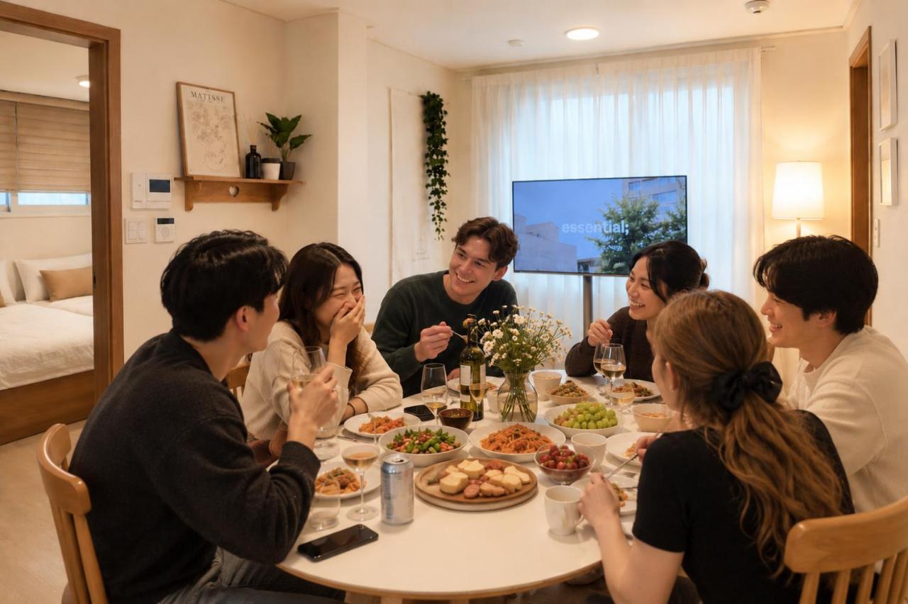 NOOK Hoegi, Hoegi 6min, Family Stay, Kyung Hee Univ, DDP, Jongno - Bed and Breakfast Seoel
