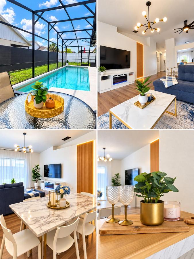 Beauty 4 miles to Disney 3Br 2Ba Pool Home - B&B Kissimmee