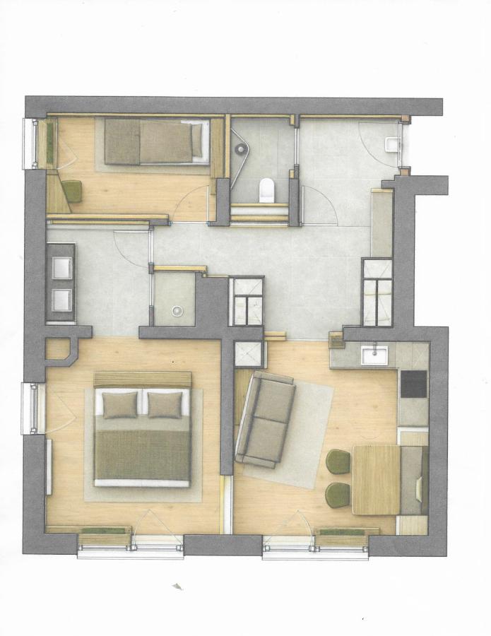 Apartment with Mountain View