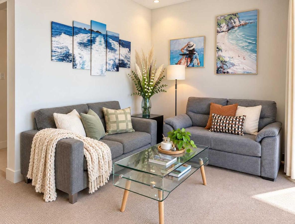 Modern Harbourside 1BR w Balcony Zodiak Stays - B&B Auckland
