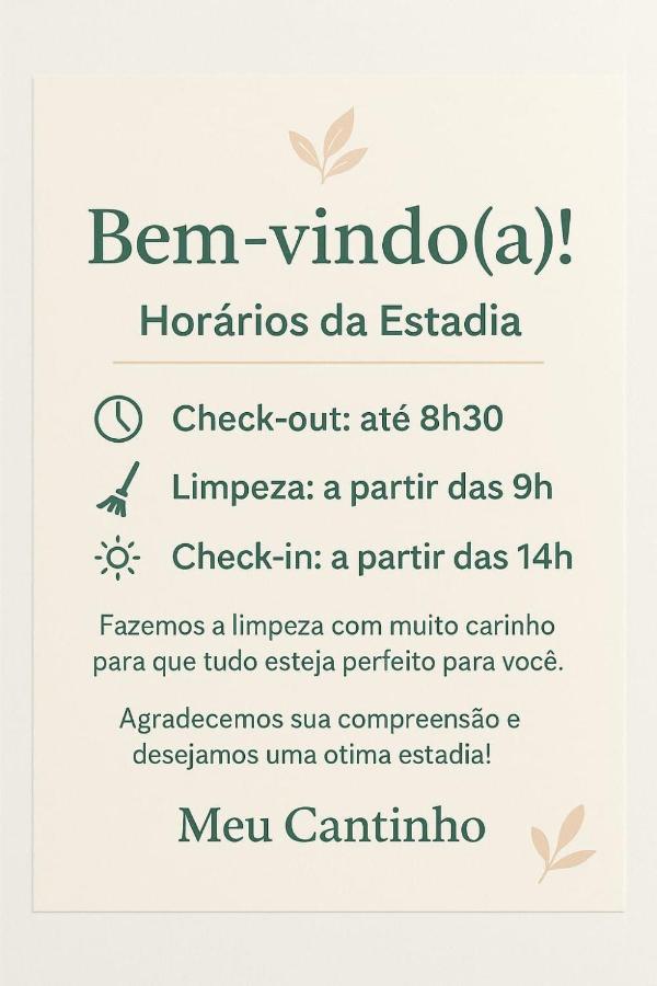 Meu Cantinho - Ferienwohnung Botucatu