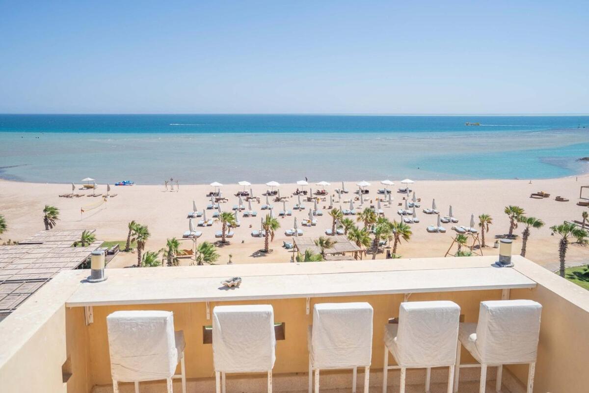 Dreamy Seafront 2BR- Panoramic Sea Views- El Gouna - B&B Hurgada