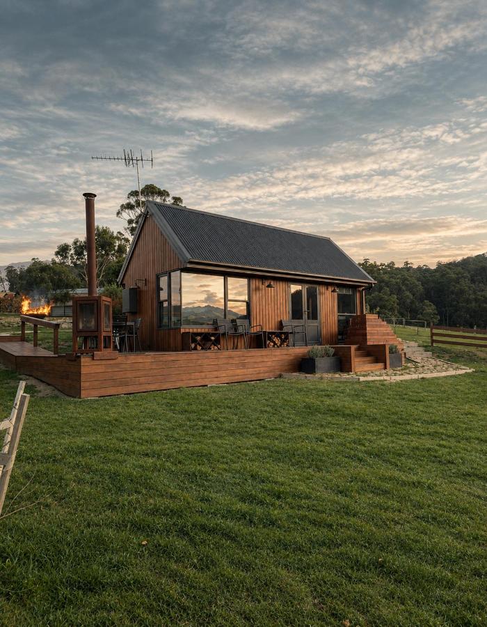 Appledore Cabin in the Valley - Outdoor Bath - Chambres d'hôtes Glen Huon