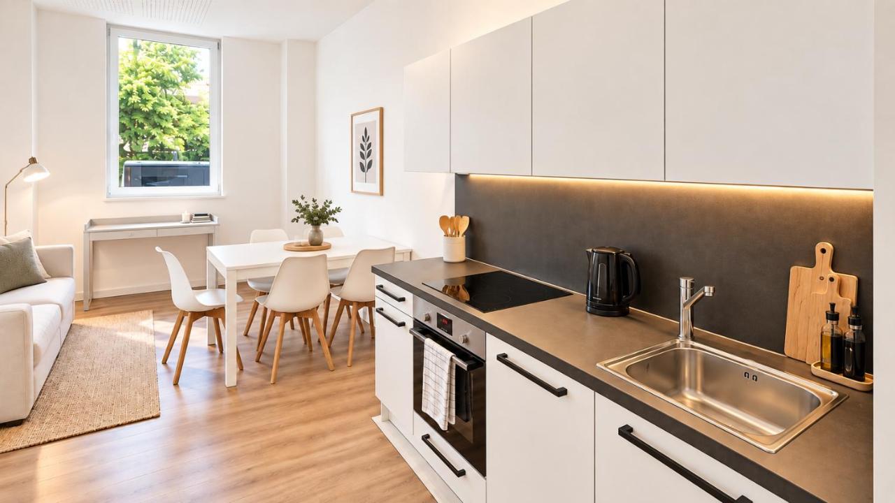 BeckHomes Munich New, central Studio Apartments up to 5 - B&B Munich