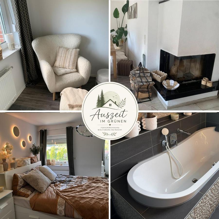 Auszeit im Grünen, FeWo mit Kamin & Waldzugang - B&B Wolfsburg