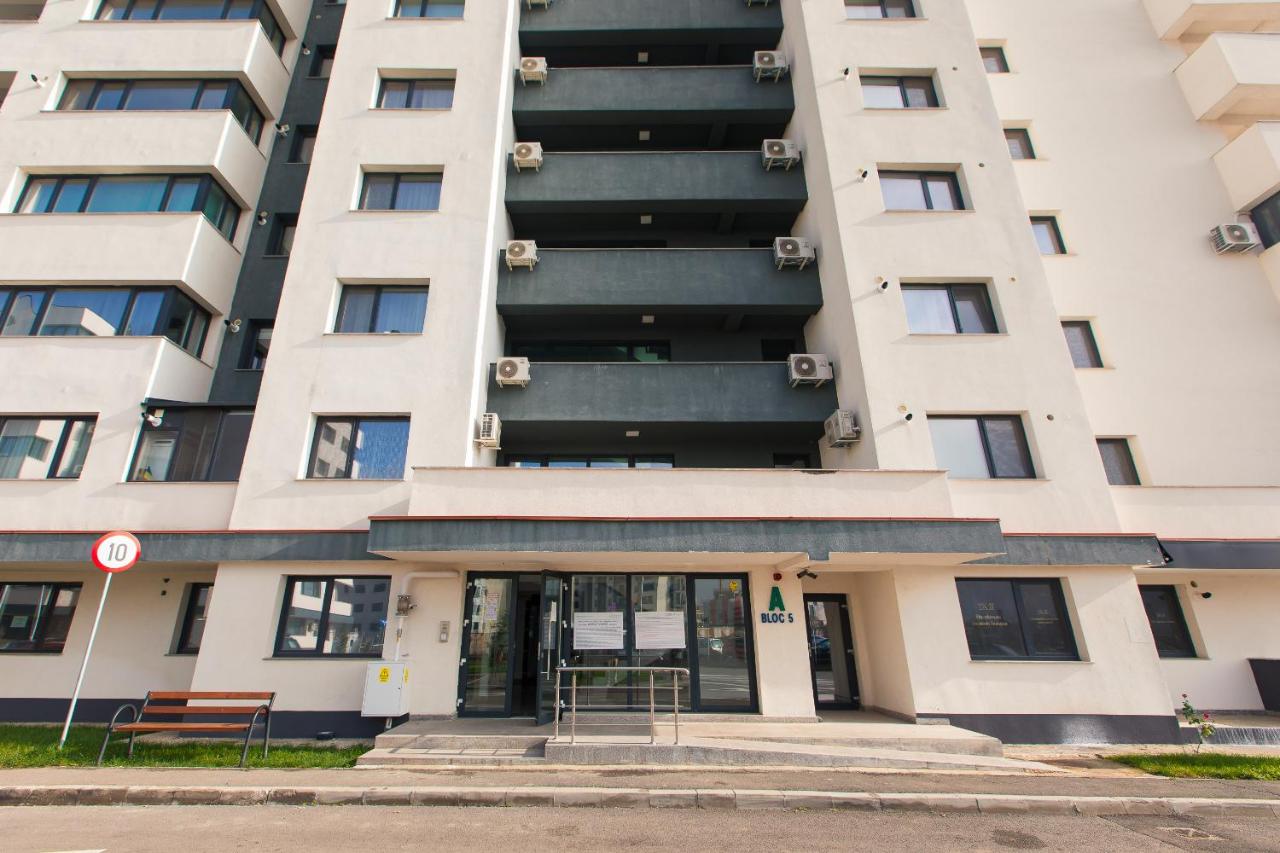Pipera Business 1BR Work-ready Self check-in - Chambres d'hôtes Voluntari