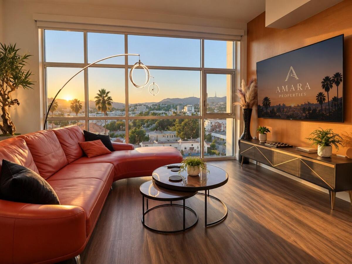 Penthouse 2 Bedroom with Hollywood Sign View! - B&B Los Angeles