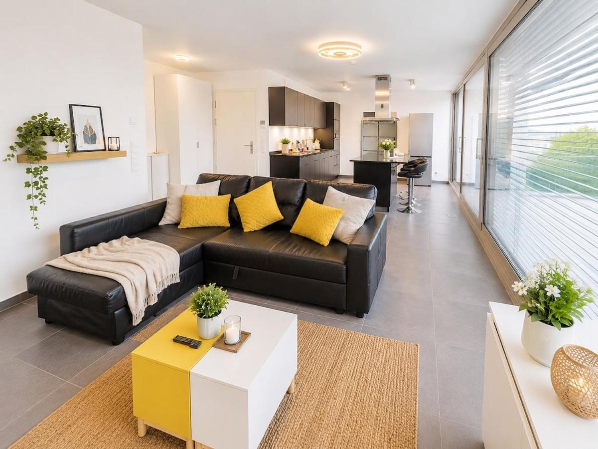 Luxury Penthouse in Luxembourg with 2 bedrooms, terrace and parking - B&B Lussemburgo