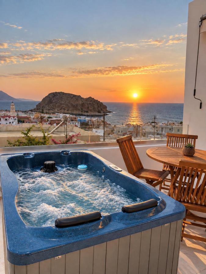 Majestic View Villa - Outdoor Jacuzzi - B&B Arkása