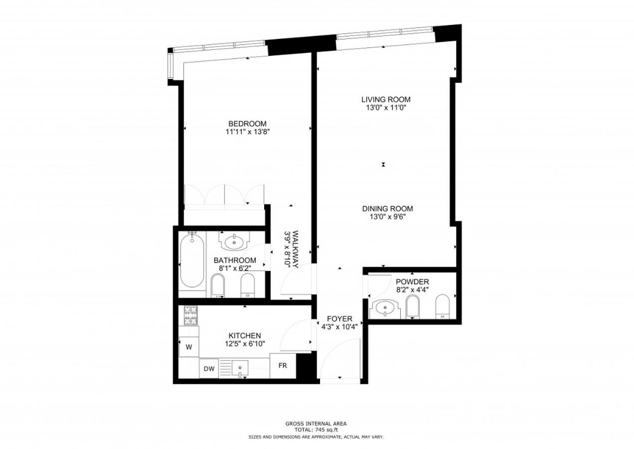 Vacationer Holiday Homes I Elegant 1 Bedroom I City Skyline Views l JLT - B&B Dubai