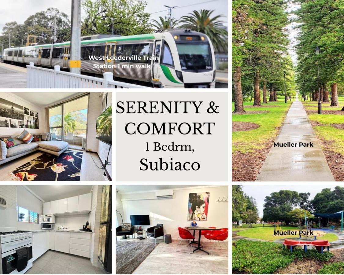 Serenity & Comfort in Subiaco 1BR 1PK - B&B Perth