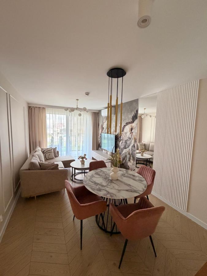 GLEJZER- APARTAMENTY Apartament Plażowy C011 Posesja plażowa-Prywatny apartament - B&B Grzybowo
