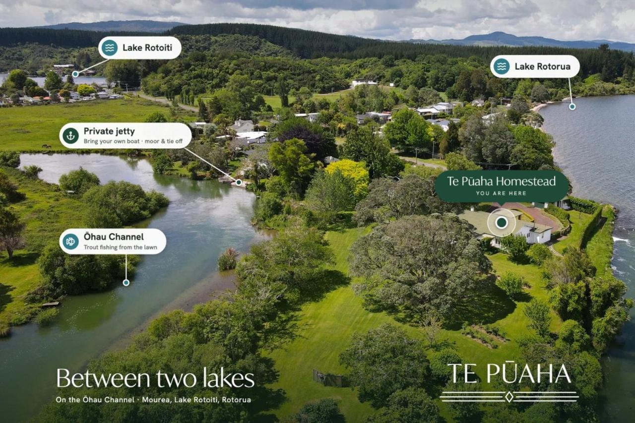 Te Puaha Lodge | River & Lakefront Retreat - B&B Rotorua