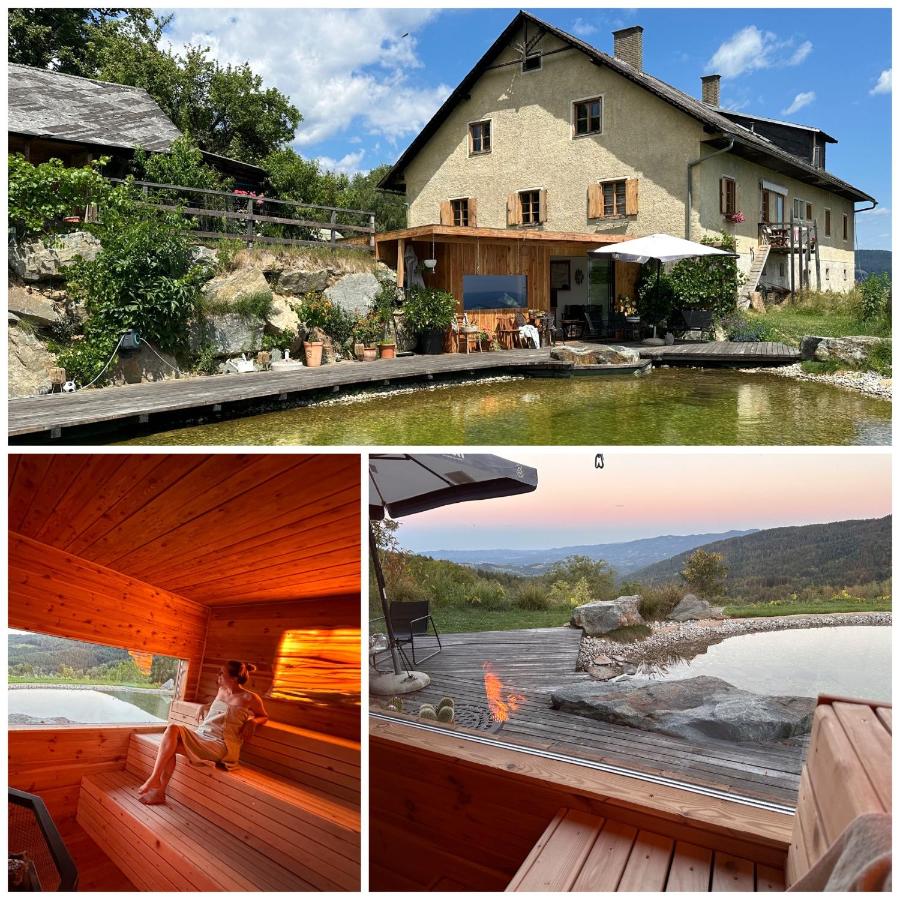 Mauthnerhube Relax Wellness Apartment mit Sauna Whirlpool - B&B Sankt Oswald ob Eibiswald
