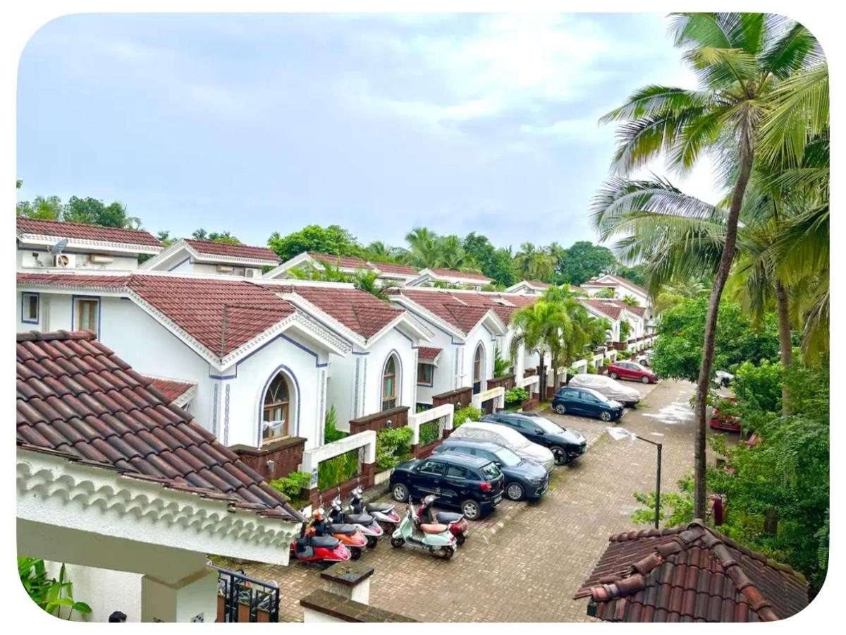 1bhk ground floor pool access apartment in siolim trivasa stays goa - Ferienwohnung Solim