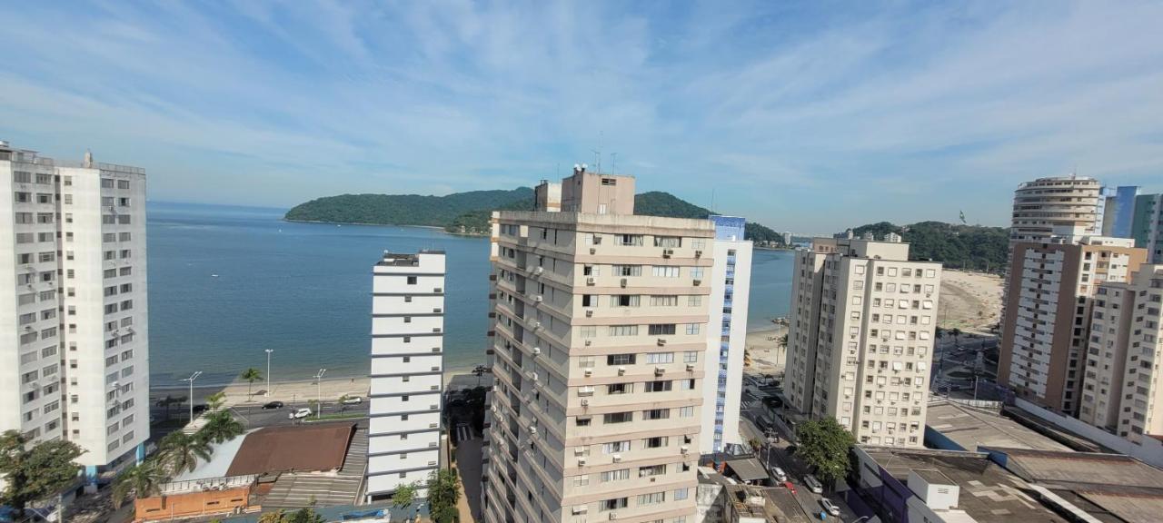 AP frente a praia com vista do mar - B&B São Vicente