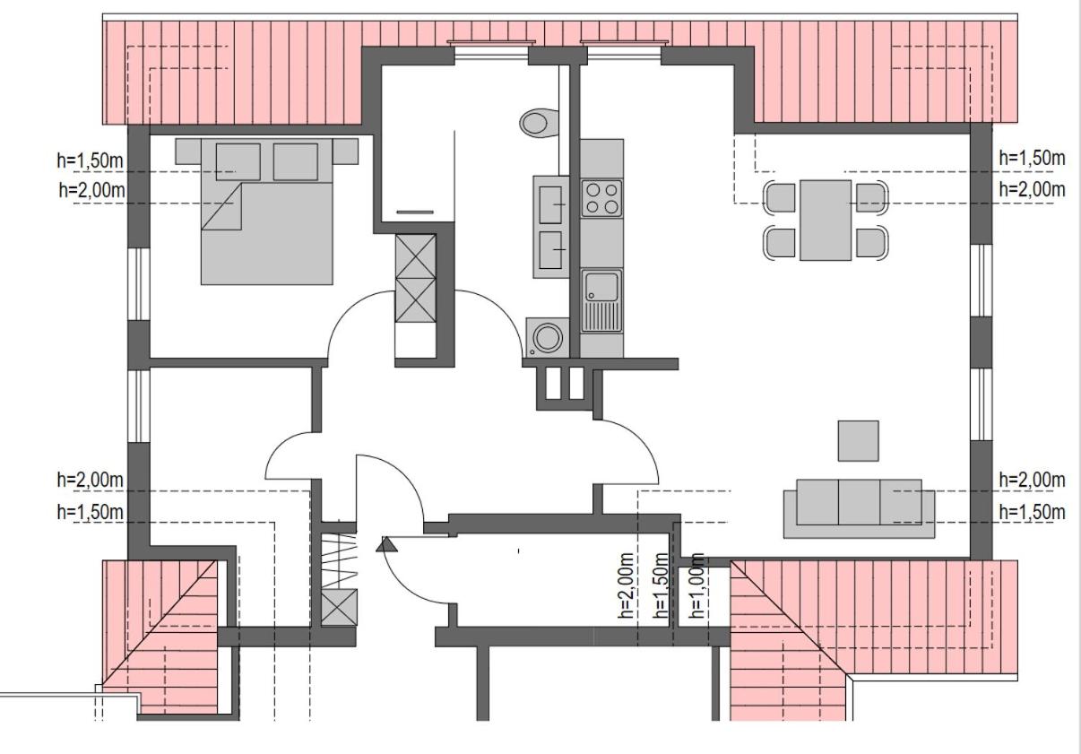 Appartement 2 Chambres - Vue sur Jardin