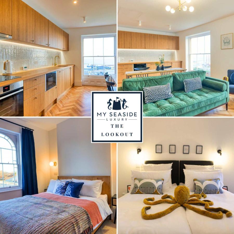The Lookout - Stylish penthouse with sea views - Chambres d'hôtes Kent