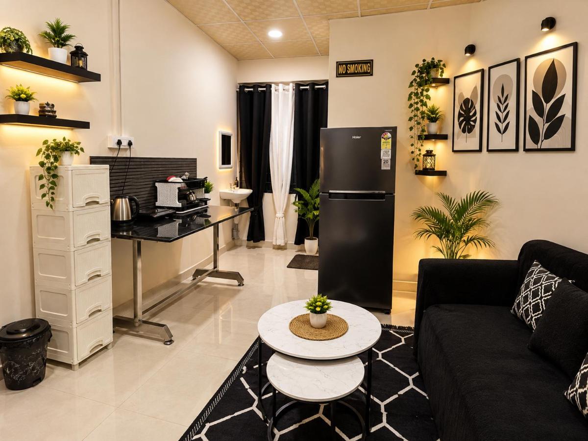 Lavish Abode black & white - B&B Guwahati