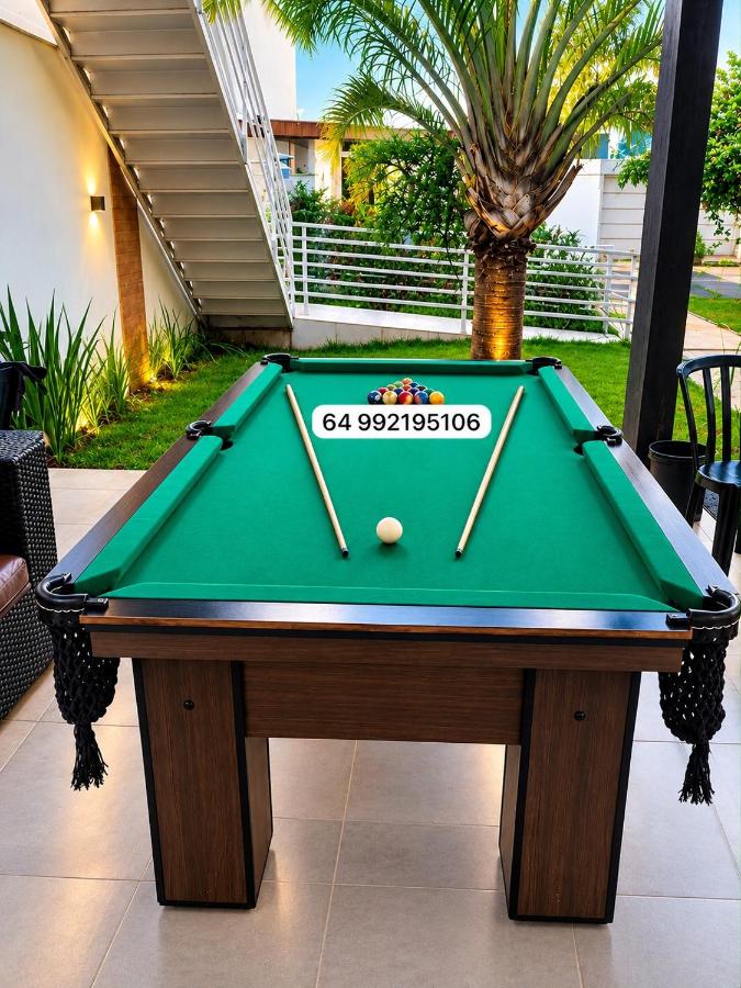 Acasasparadisiaca, Casa com piscina, ofurô quente, sinuca, roupa de cama incluso Com Máquina de Lavar e Aceitamos Pet PARCELAMOS ATÉ 18x no Cartão De Crédito Sem - B&B Caldas Novas