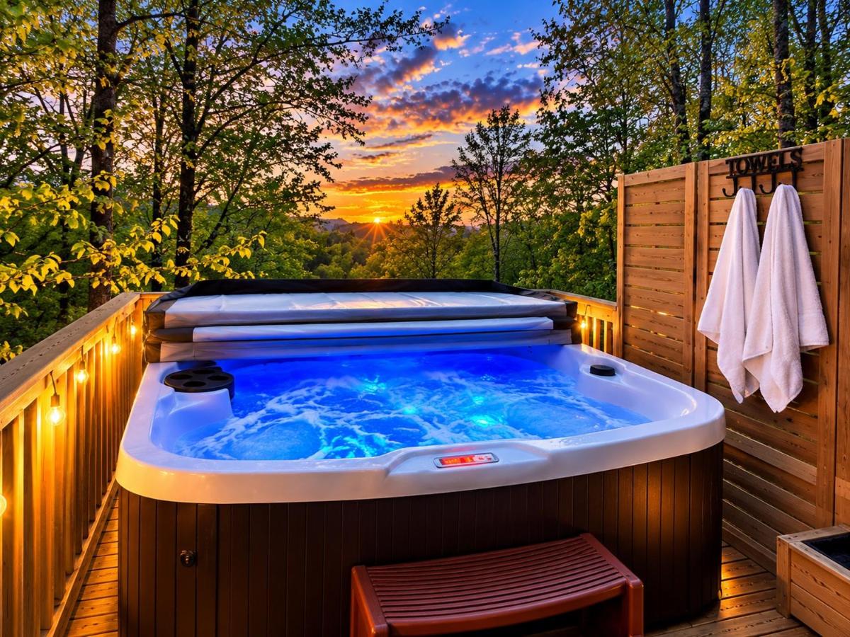 Lovers Edge A-Frame Private Hot Tub & Sauna - Bed and Breakfast East Stroudsburg