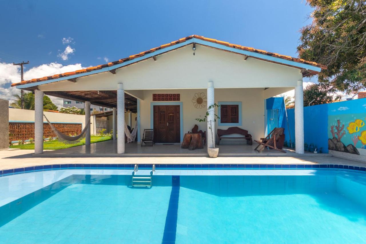 Casa com Piscina a 350 m da Praia de Peroba - Chambres d'hôtes Maragogi