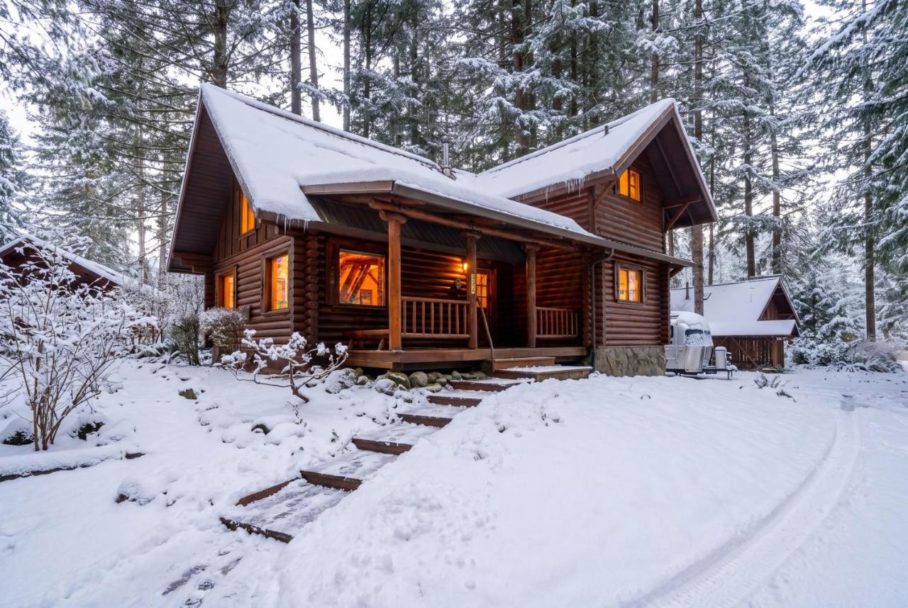 Mt Hood Log Cabin! Fresh Remodel with Airstream 1 - Bed and Breakfast Mount Hood Village