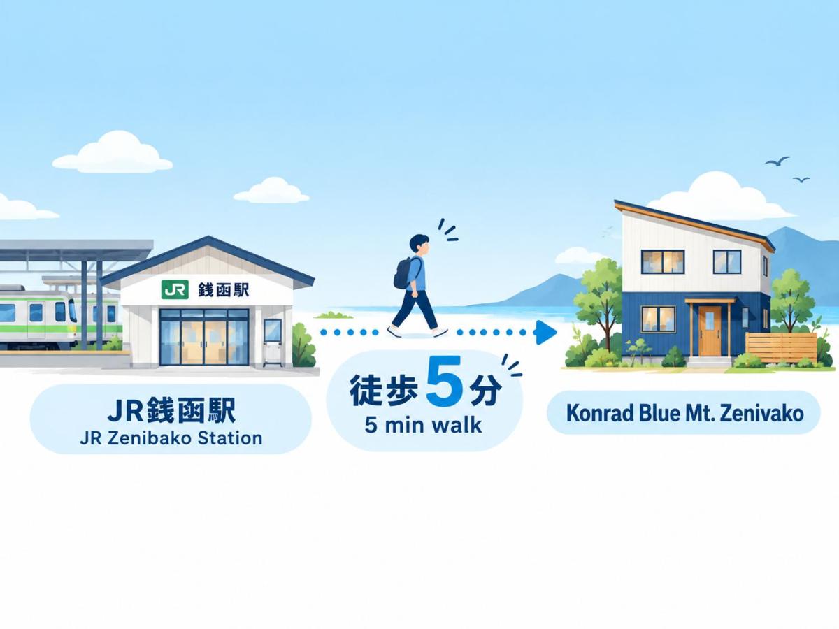 Konrad Blue Mt Zenivako - B&B Otaru