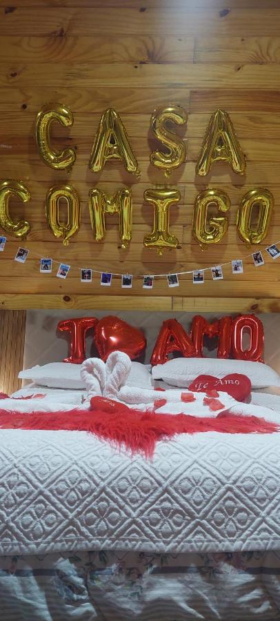 Chale com hidromassagem Casa Papai Noel - Chambres d'hôtes Campos do Jordão
