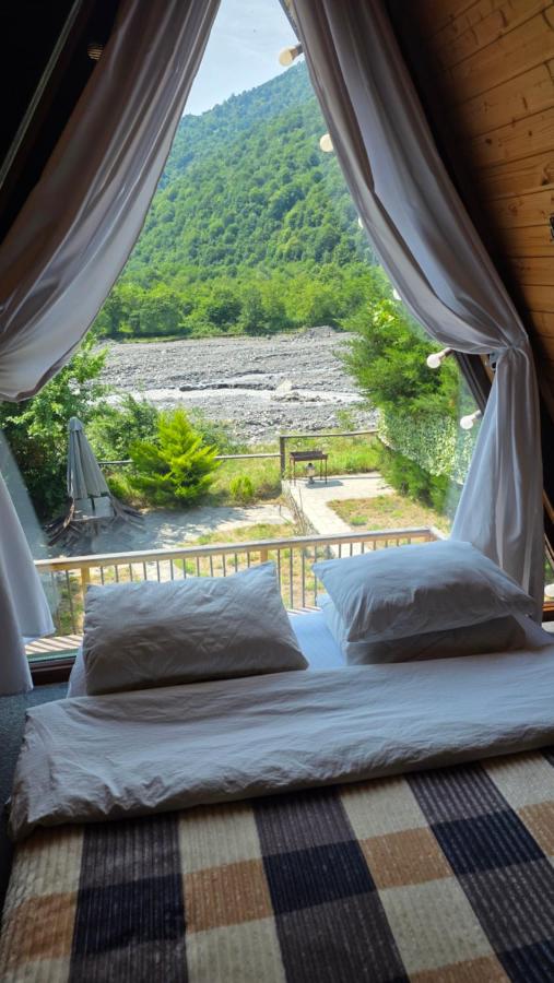 Paradise A frame-heated pool - B&B Gabala