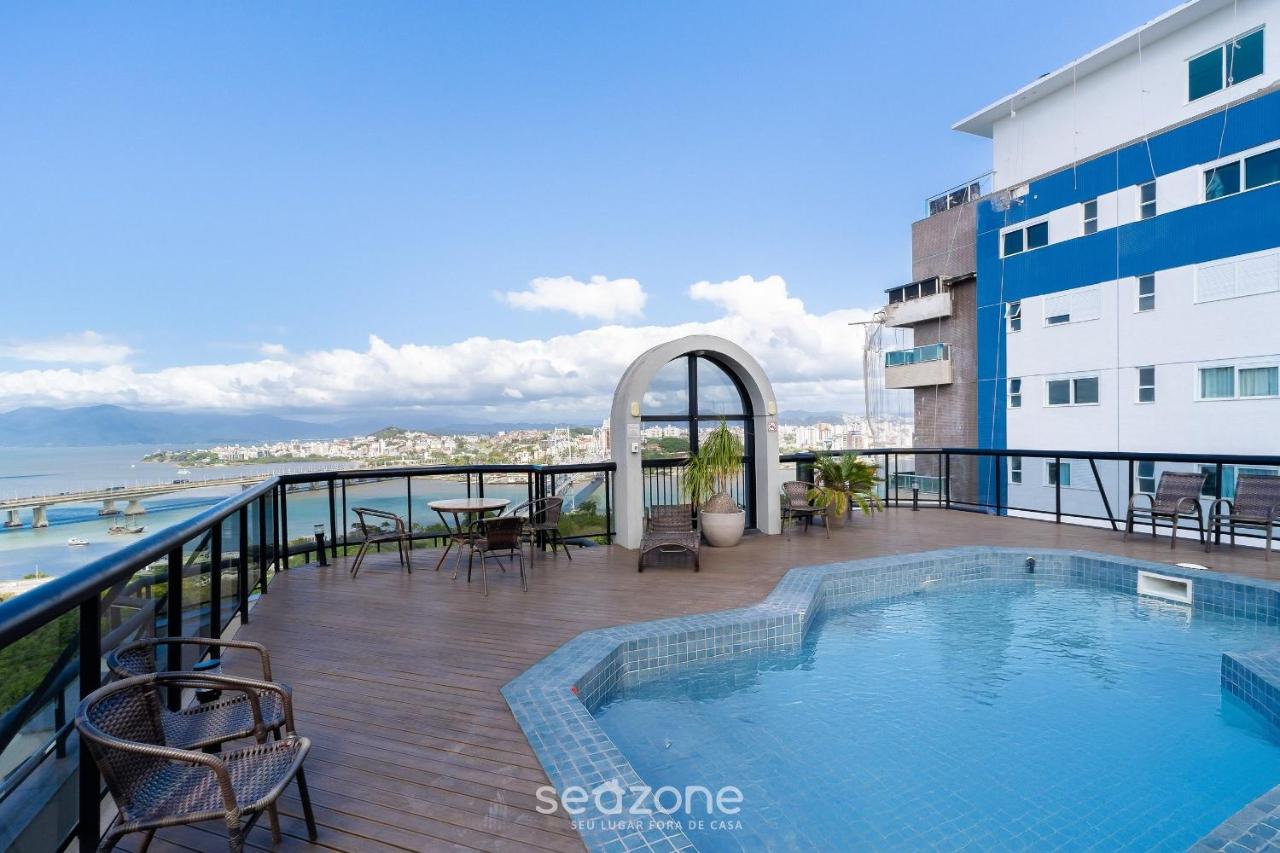 Acomodações completas em prédio com piscina e academia no Centro de Florianópolis - LINs - Ferienwohnung Florianópolis
