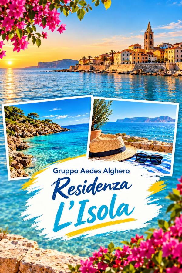 Gruppo Aedes Alghero, Residenza L'Isola - 200 mt dalla spiaggia - Bed and Breakfast Alghero