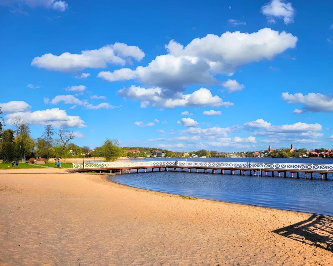 NOWY Dwupiętrowy Apartament nad Jeziorem z widokiem na wodę - Marina Ostróda - B&B Ostróda