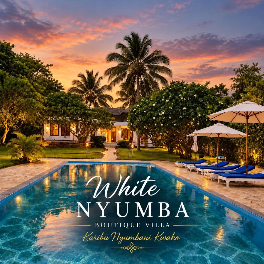 White NYUMBA Malindi - Boutique Villa - B&B Malindi