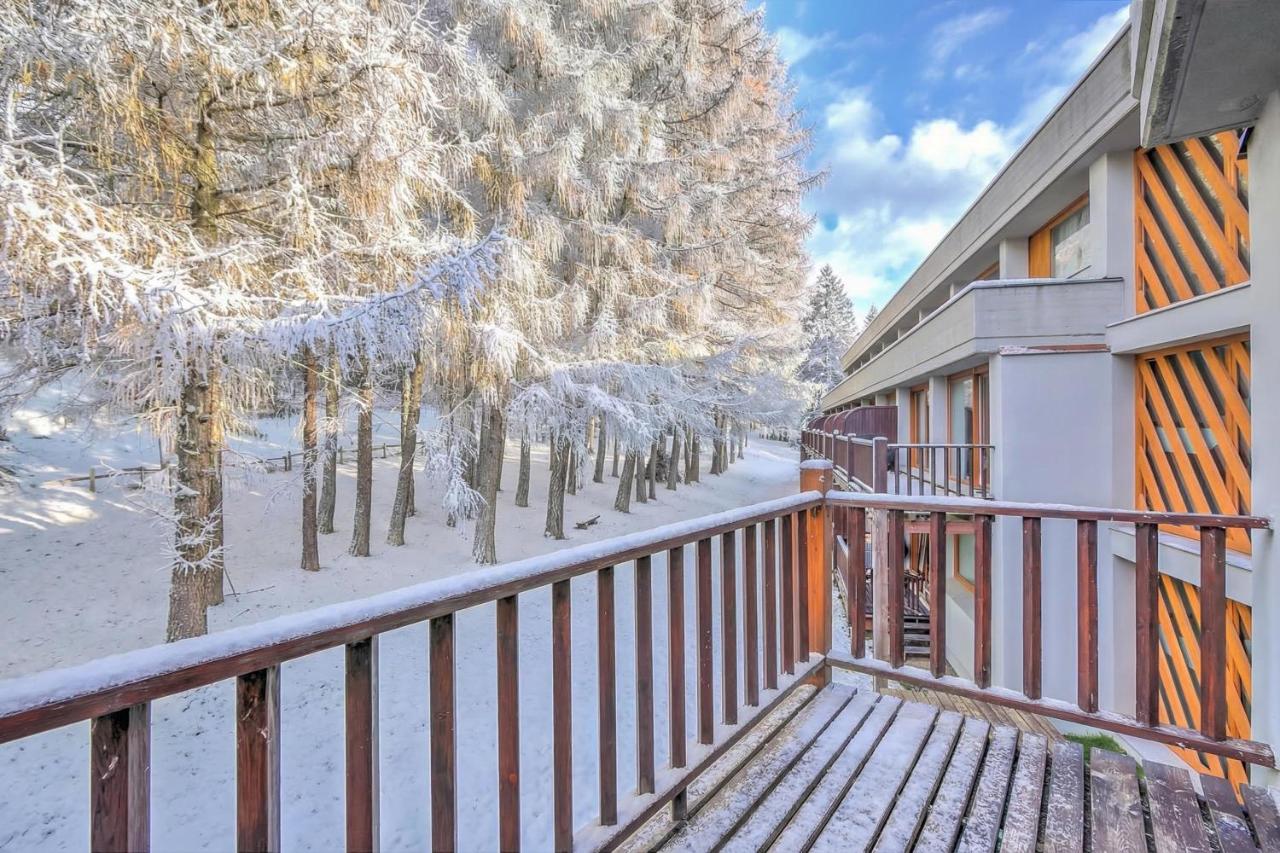 Studio La Finestra Sulle Piste with Balcony and Garage - Happy Rentals - B&B Cesana Torinese