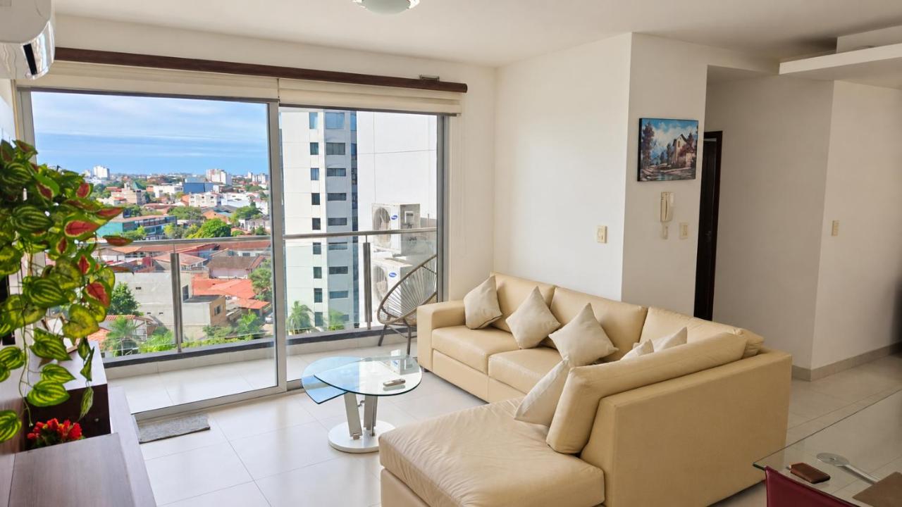 Cómodo apartamento, céntrico y con vista urbana - Ferienwohnung Santa Cruz de la Sierra