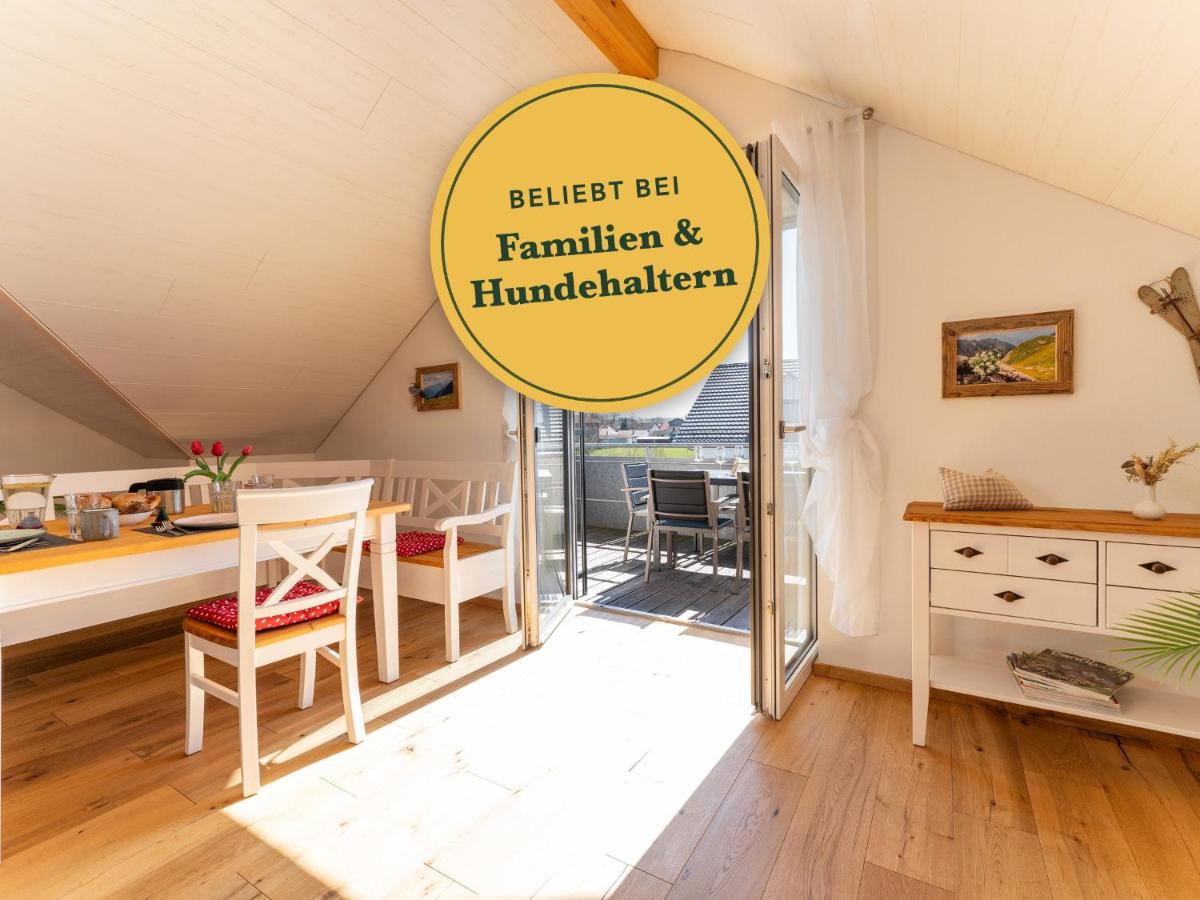 Ferienwohnung Anemone - 4 Zimmer mit Bergblick & Alpenflair - B&B Hermaringen