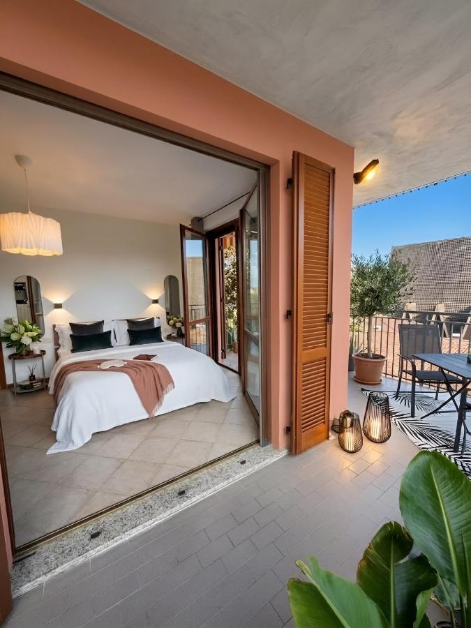 Elegant Penthouse LA BALCONATA - Wellness Retreat & Castle View - B&B Tabiano