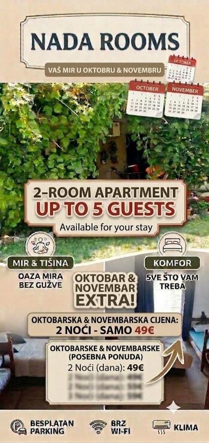 Nada Rooms - Chambres d'hôtes Budva