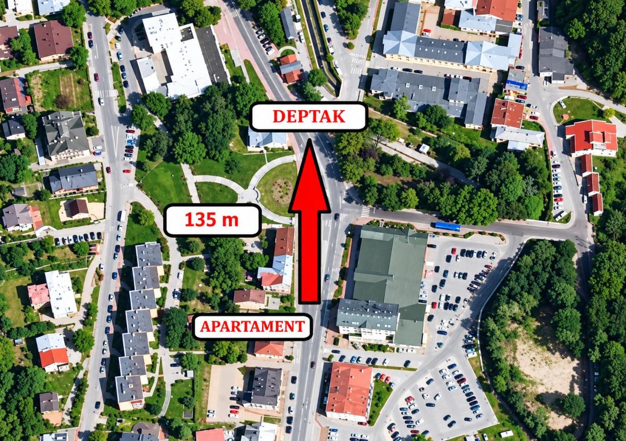 Apartament Zdrojowy przy Deptaku KOMINEK Parking Gratis - Chambres d'hôtes Krynica-Zdrój