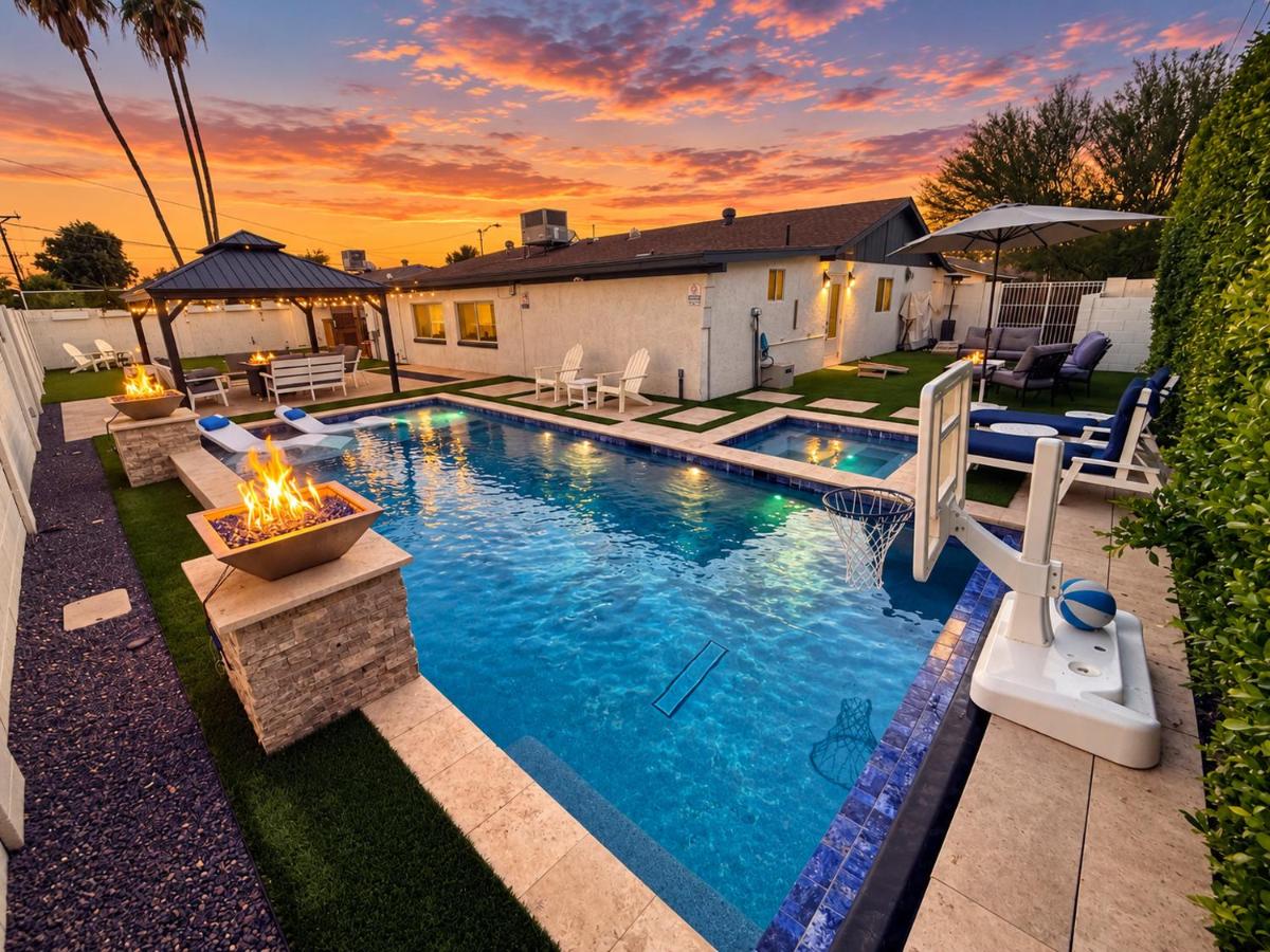 Minutes Old Town Pool Spa Bikes Golf Green - B&B Scottsdale
