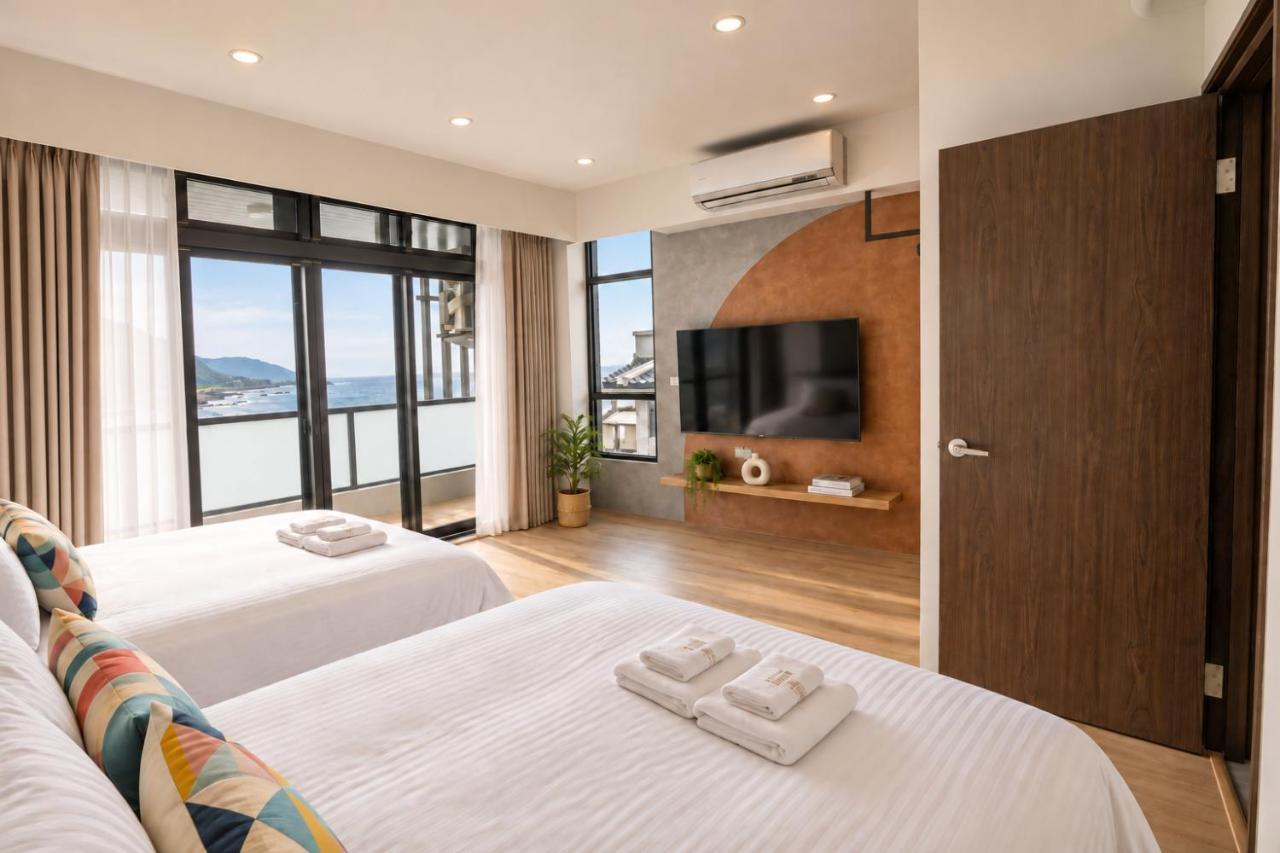 Chambre Lits Jumeaux Deluxe - Vue sur Mer