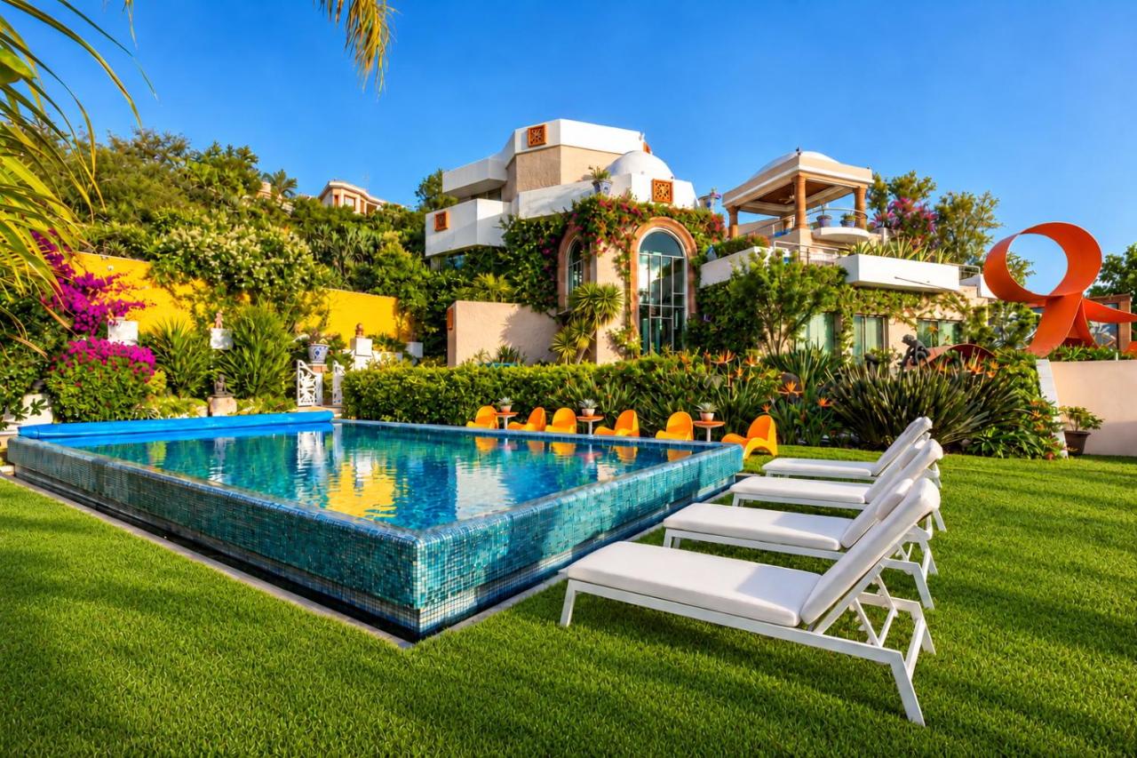 Abacanto Estate, Luxury Villas with Infinity Pool & City Views - Chambres d'hôtes San Miguel de Allende
