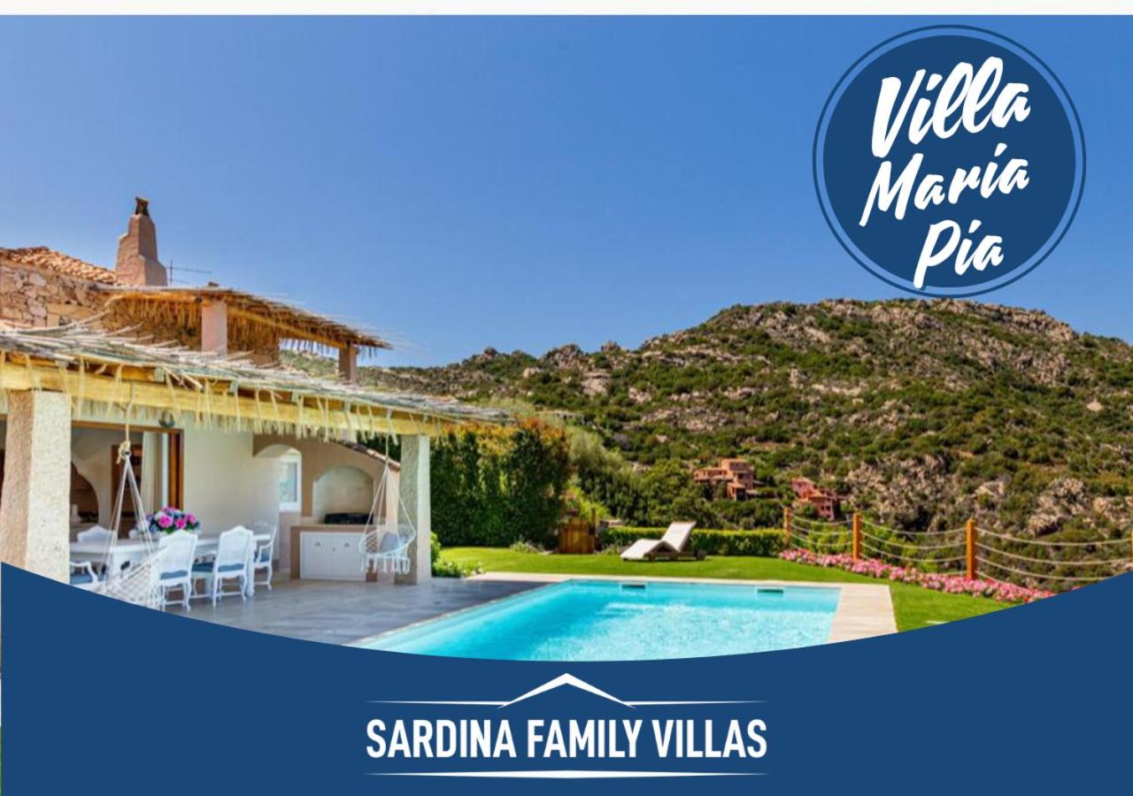 Sardinia Family Villas - Villa MariaPia with private pool and seaview - Bed and Breakfast Porto Cervo