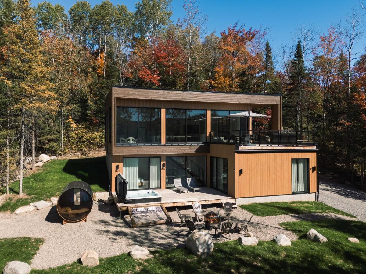 Chalet Symbiose21 - Vue montagne, Sauna et spa - B&B Sainte-Côme