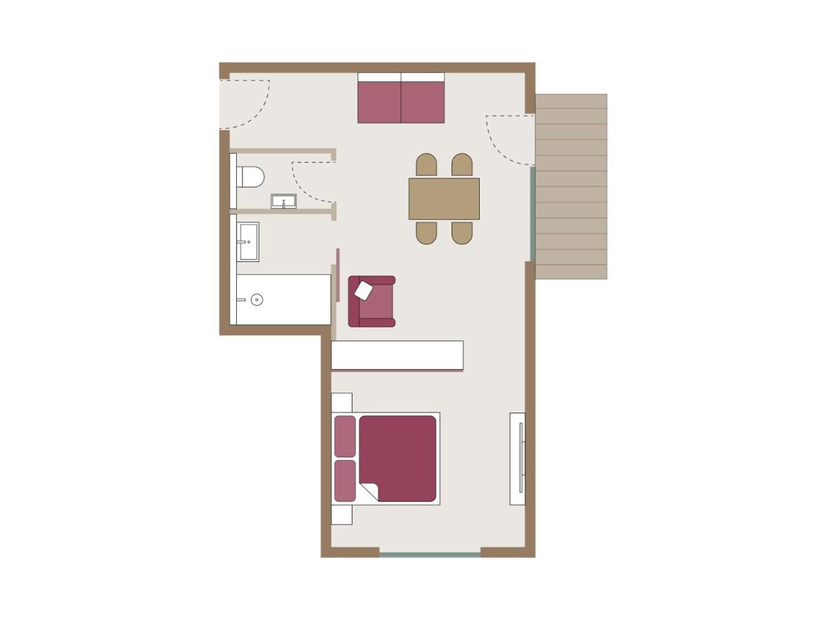 Family Room with Balcony