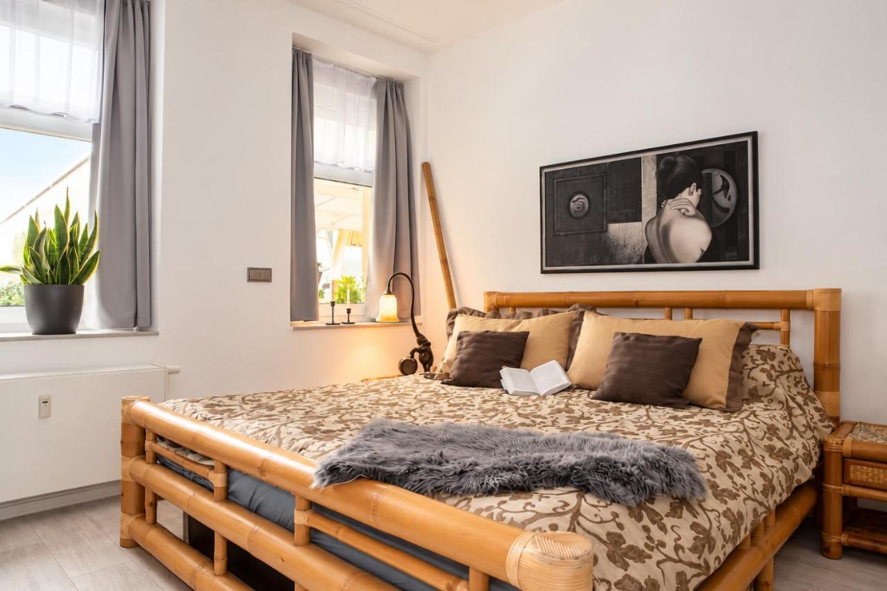 MAGDEBURG STAY MS15- Luxus-Wasserbett-SmartTV-Terrasse-2Schlafzimmer - B&B Magdeburgo
