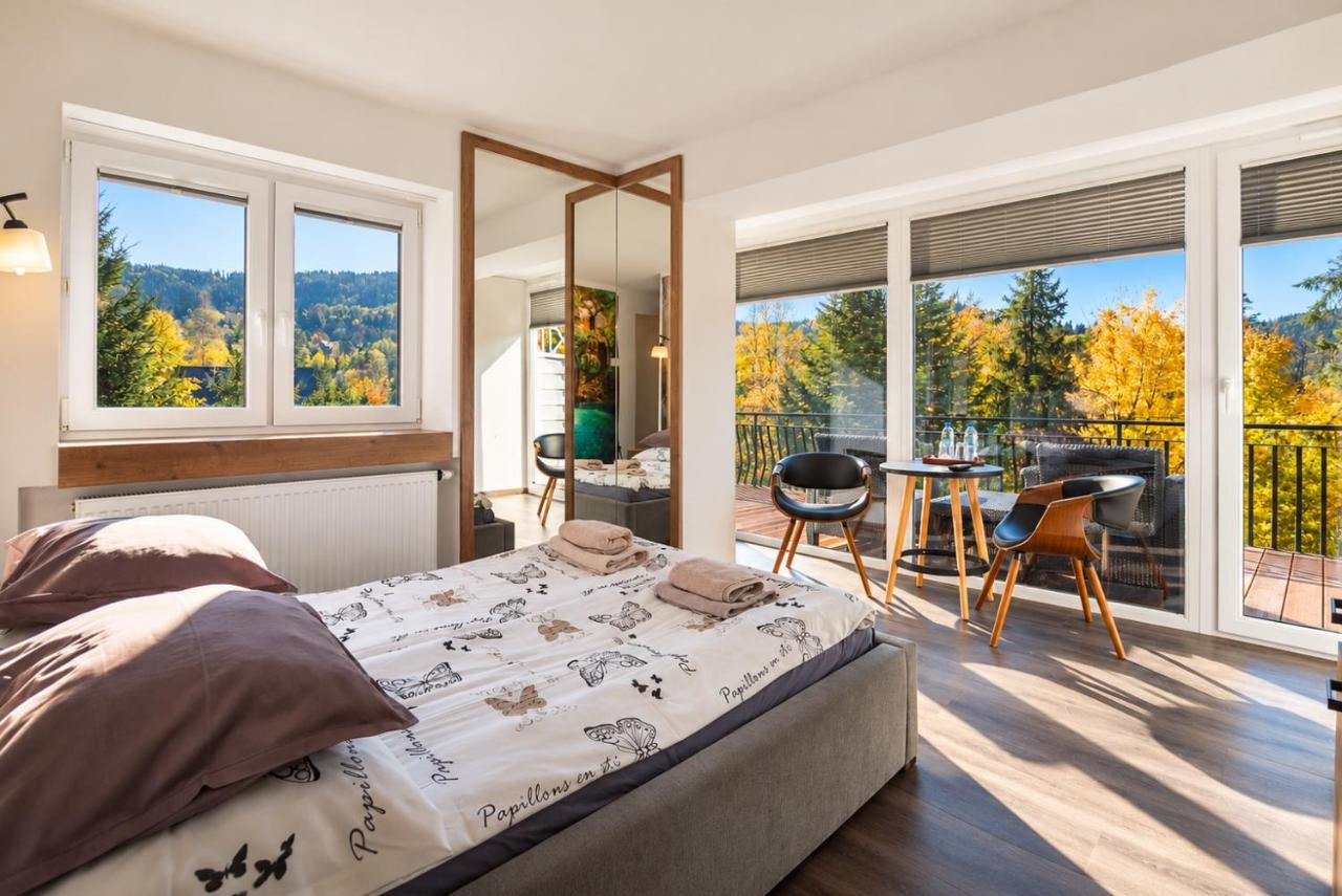 Doppelzimmer mit Bergblick