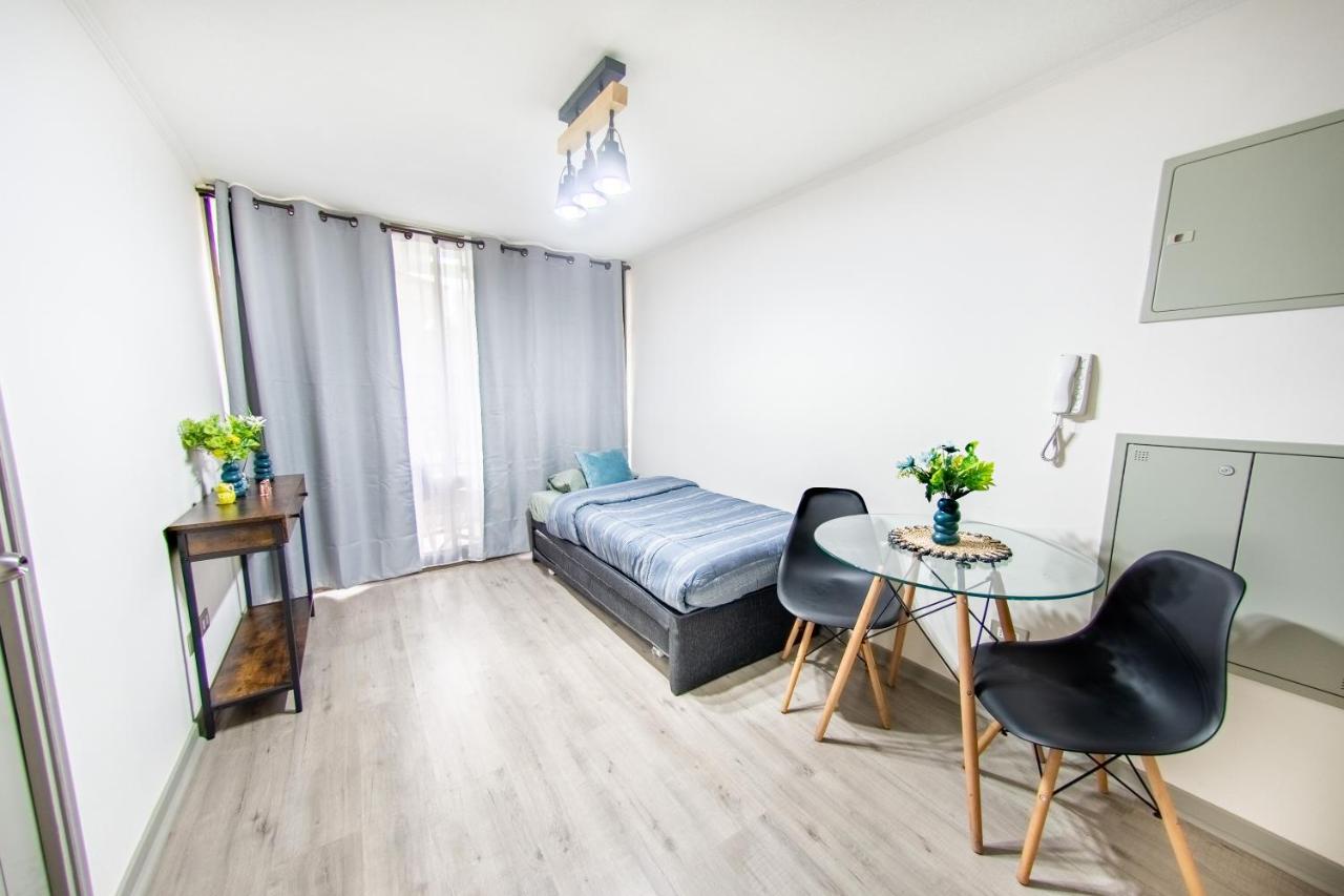AR APT cerca de casco historico y Metro Santa Ana Vista a las montañas - B&B Santiago